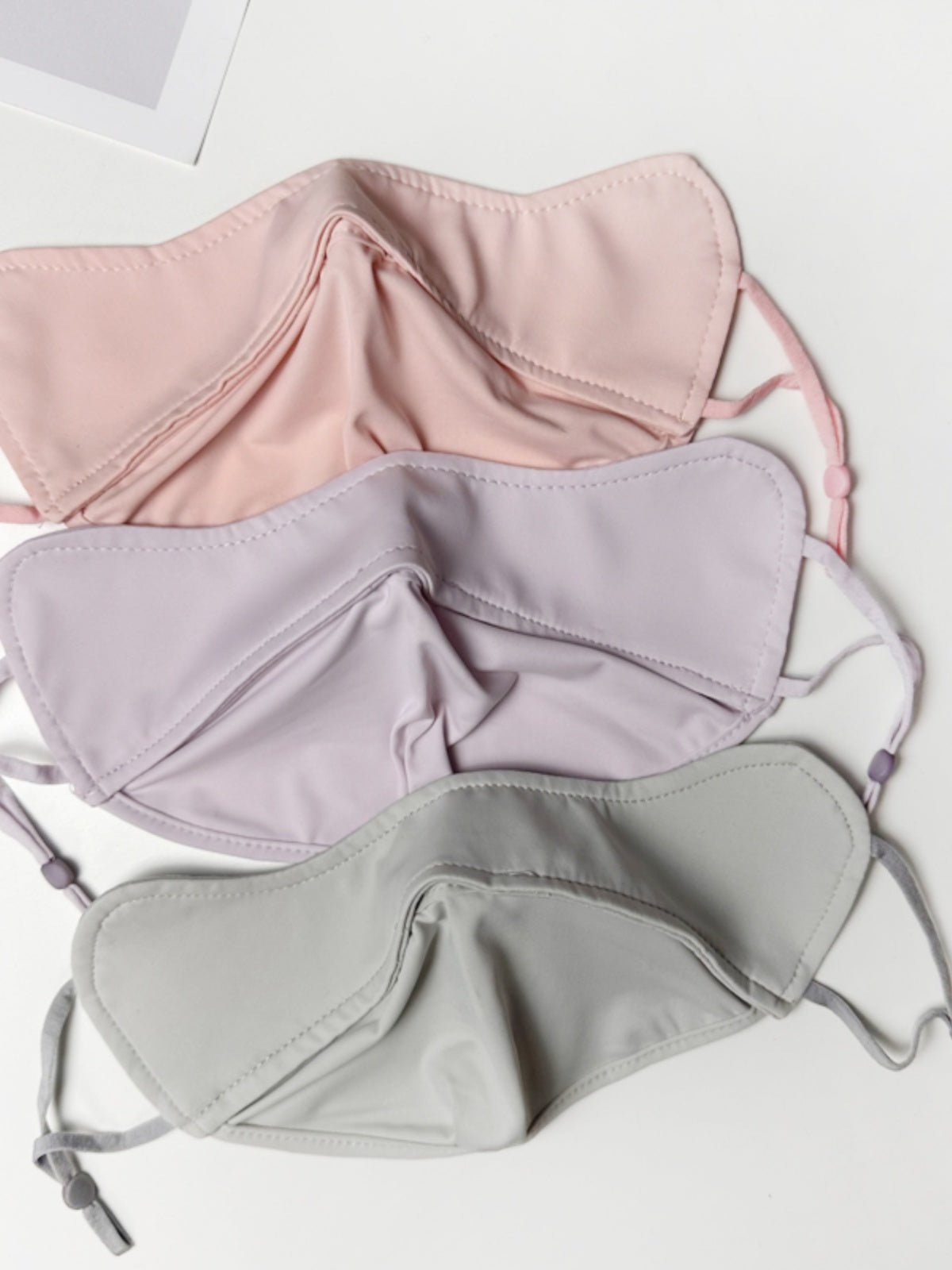 Tiitaa.com × Tiitaa: Breathable Sun Protection Mask runway look in Gray