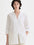 Tiitaa.com × Tiitaa: Modified Chinese V - Neck Long Sleeve Shirt (Check Below Same Price With Tmall） runway look in White