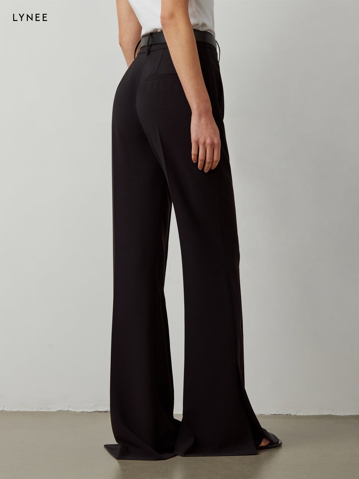 Tiitaa.com × Tiitaa: Side Slit Flared Pants(Check Below Same Price With Tmall） runway look in 0 - 2