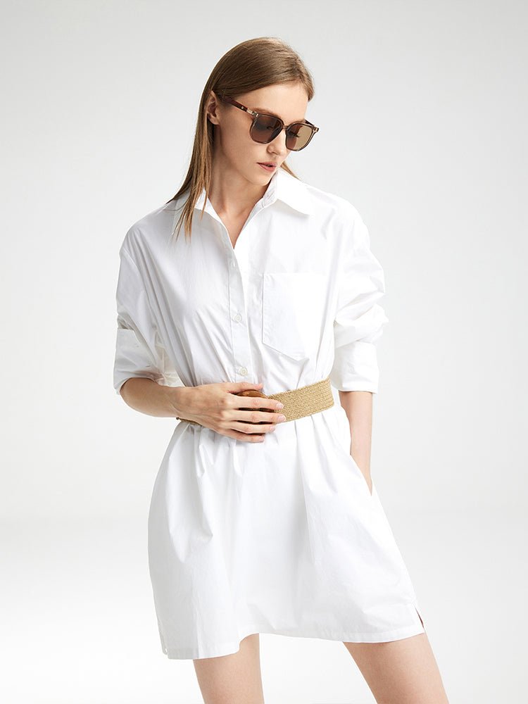 Tiitaa.com × Tiitaa: Cotton French Casual Shirt Dress(Check Below Same Price With Taobao） runway look in 6 - 8