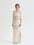 Tiitaa.com × Tiitaa: Mermaid Tail Side Split Halter Skirt(Check Below Same Price With Tmall） runway look in Almond