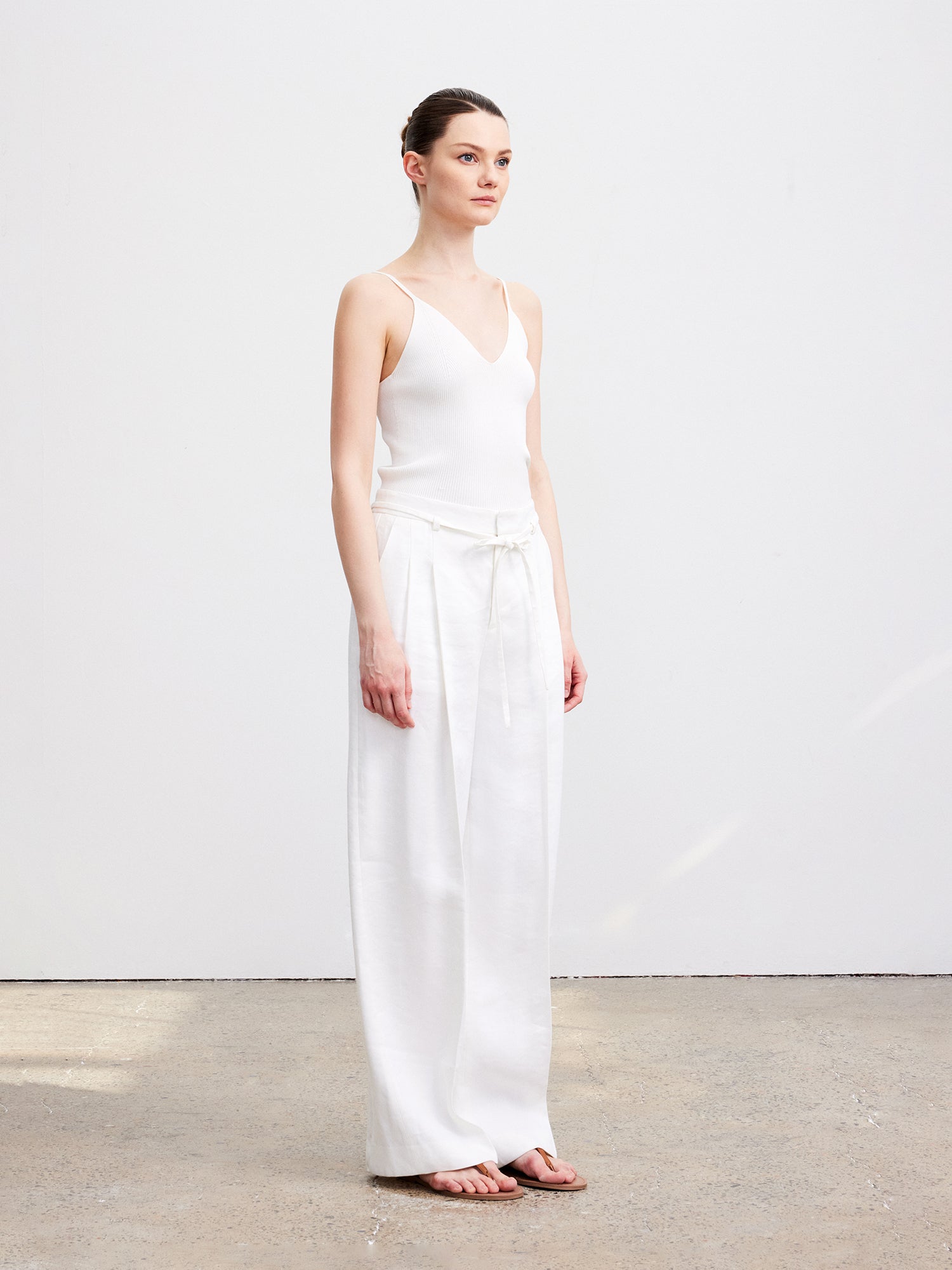 Tiitaa.com × Tiitaa: Linen Wide - legged Pants(Check Below Same Price With Taobao） runway look in 6 - 8