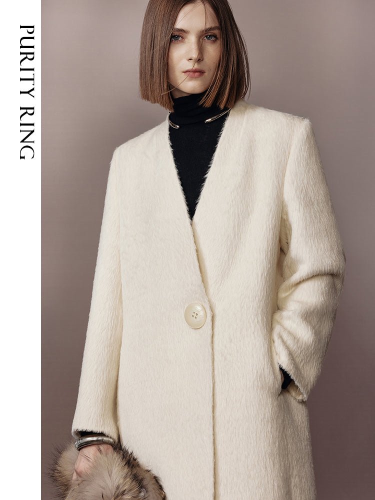 Tiitaa.com × Tiitaa: Classic H - shaped Alpaca Coat(Check Below Same Price With Tmall） runway look in 6 - 8