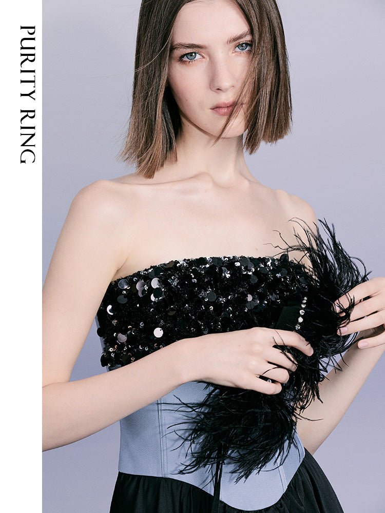Tiitaa.com × Tiitaa: Contrasting Dress(Check Below Same Price With Tmall） runway look in 0 - 2