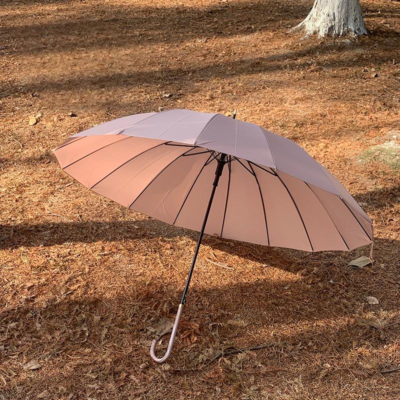 Tiitaa.com × Tiitaa: Long Handle Umbrella runway look in Cinnamon