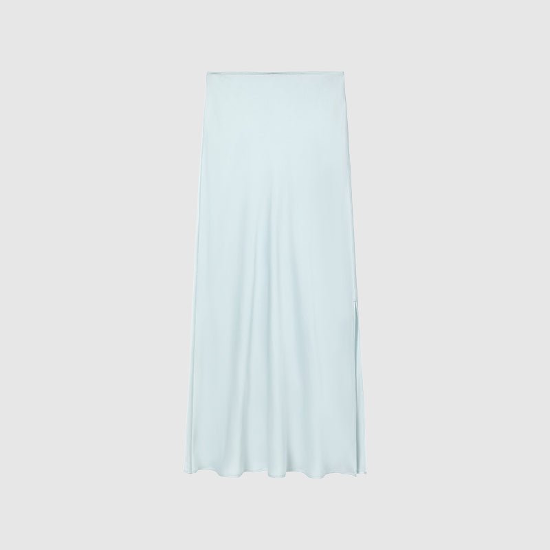 Tiitaa.com × Tiitaa: Mermaid Tail Side Split Halter Skirt(Check Below Same Price With Tmall） runway look in Almond
