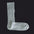 Tiitaa.com × Tiitaa: Broken Hole Design Stockings runway look in Gray