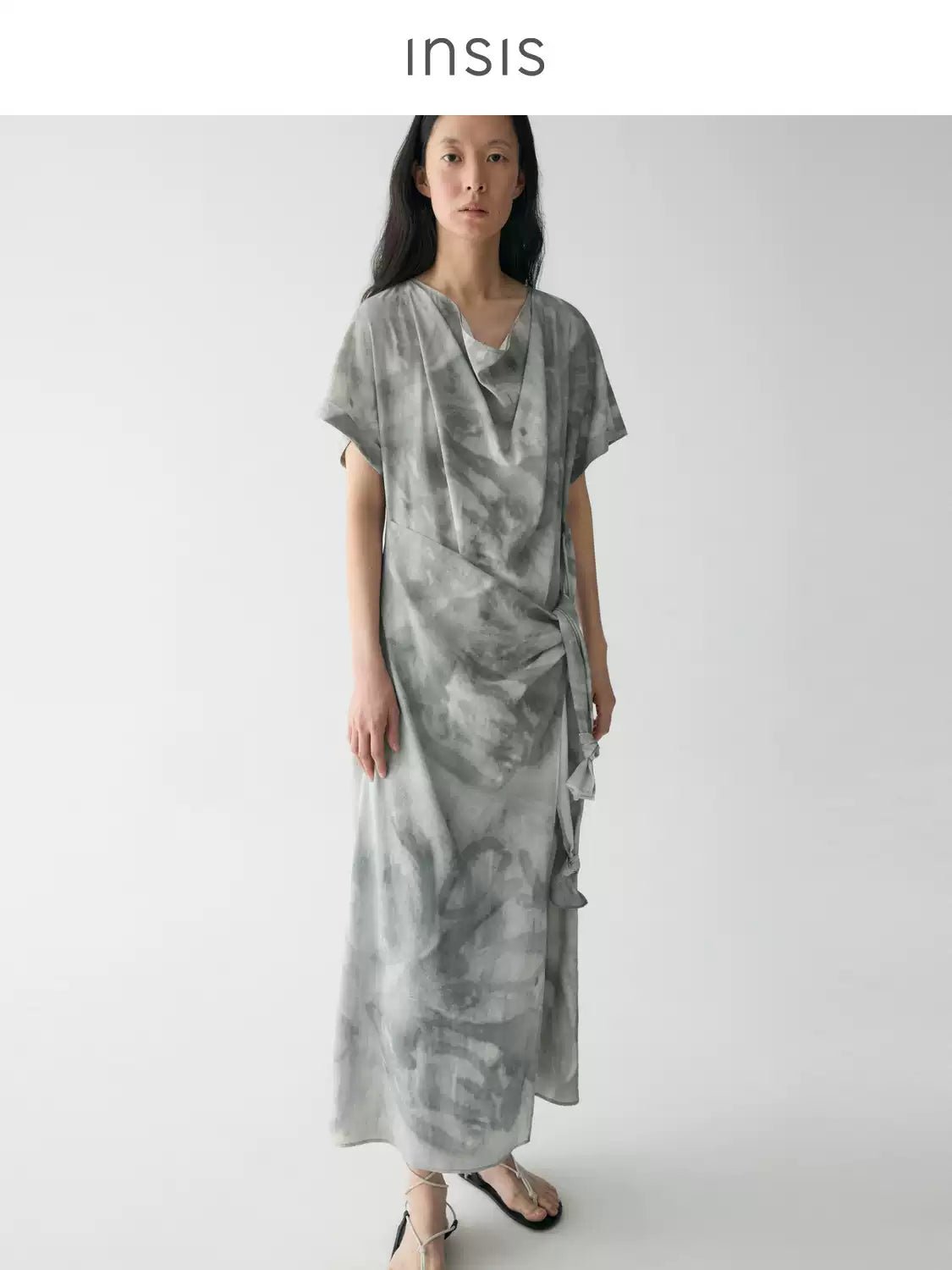 Tiitaa.com × Tiitaa: Printed Swing Neck Dress(Check Below Same Price With Tmall） runway look in 6 - 8