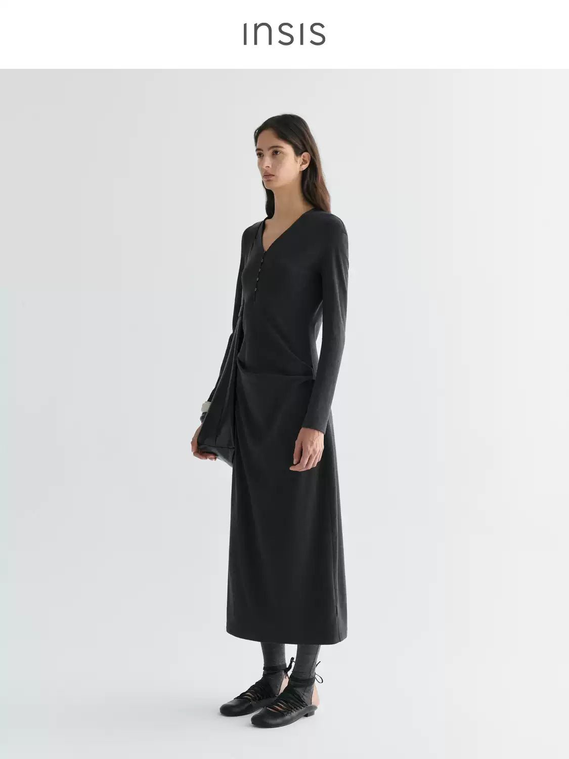 Tiitaa.com × Tiitaa: Cocoon Pleated Dress(Check Below Same Price With Tmall） runway look in 0 - 2