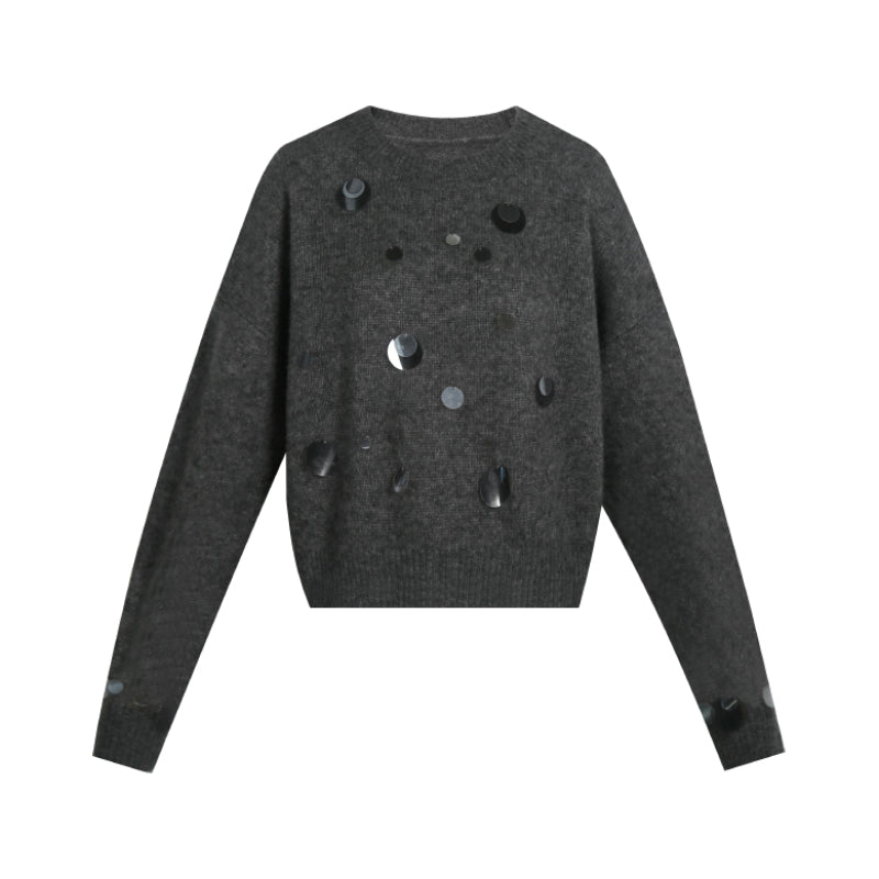 Tiitaa.com × Tiitaa: Sequined Wool Coat(Check Below Same Price With Tmall） runway look in 6 - 8