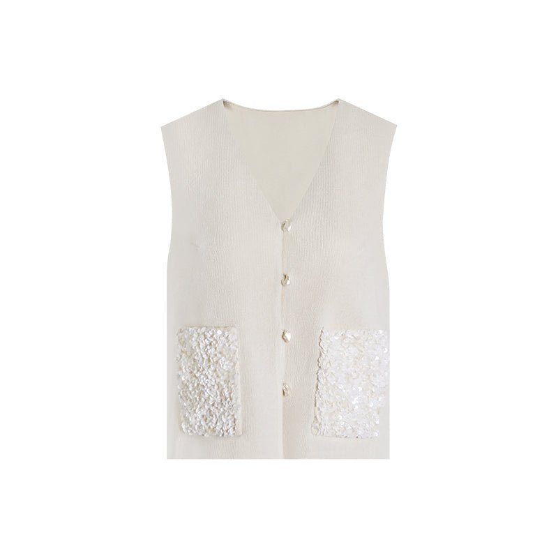 Tiitaa.com × Tiitaa: Relaxed Sense Of Knitted Vest(Check Below Same Price With Tmall） runway look in 4
