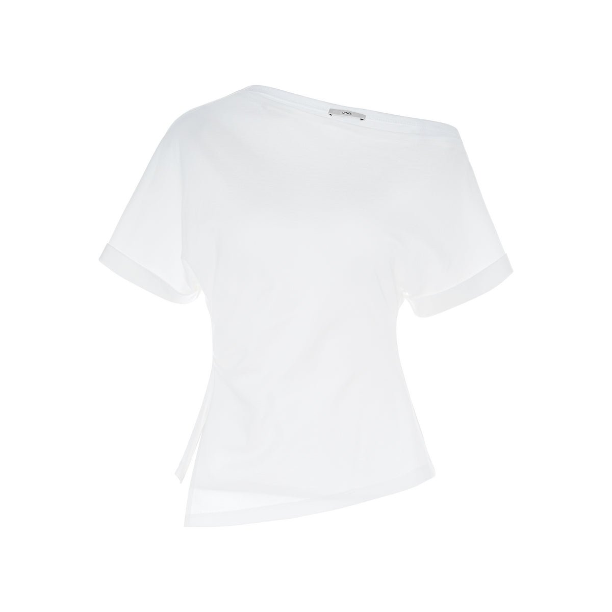 Tiitaa.com × Tiitaa: One - piece Neckline Cool - feeling T-shirt(Check Below Same Price With Tmall） runway look in White