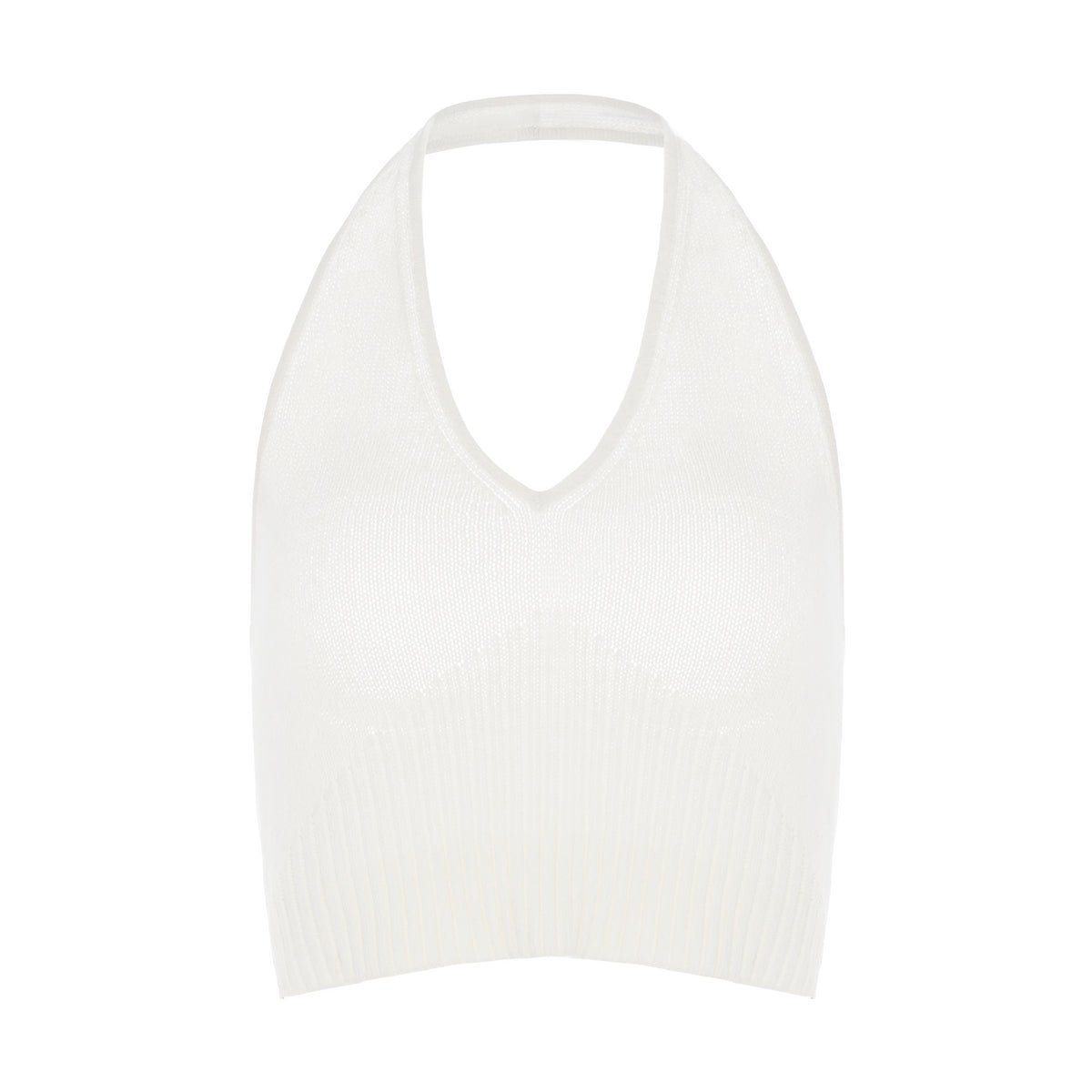 Tiitaa.com × Tiitaa: Linen Neck Undershirt(Check Below Same Price With Tmall） runway look in White