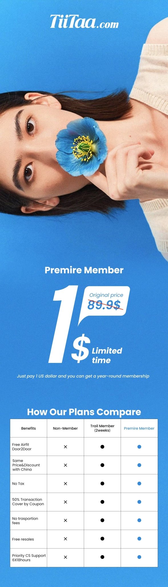 Tiitaa.com × Tiitaa: Membership&Recommender runway look in