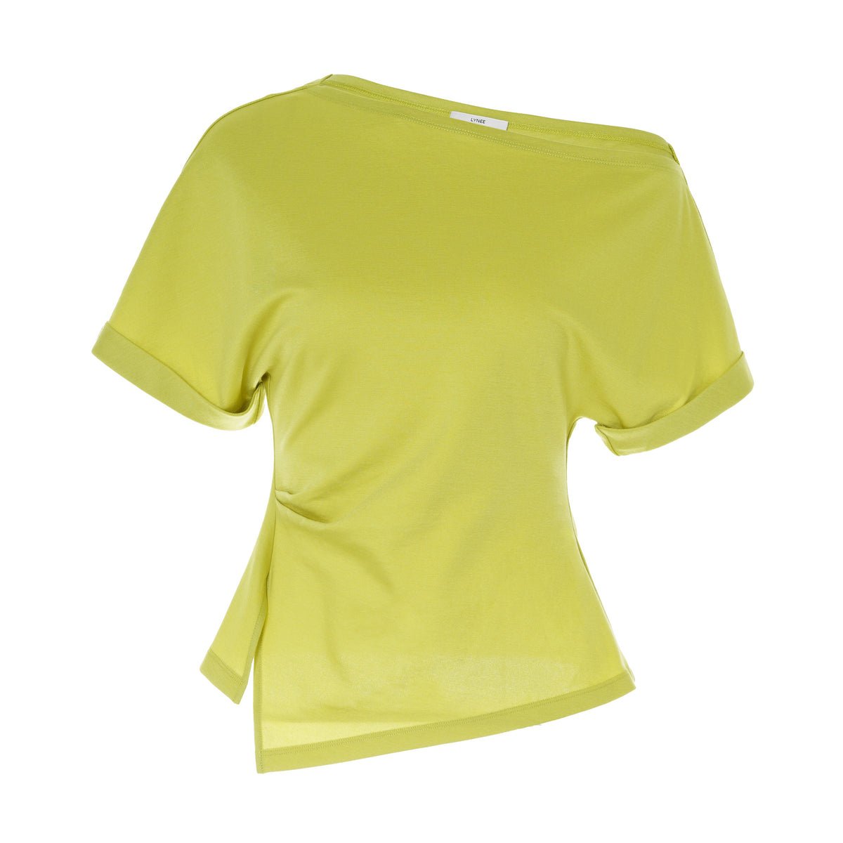 Tiitaa.com × Tiitaa: One - piece Neckline Cool - feeling T-shirt(Check Below Same Price With Tmall） runway look in Lime