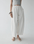 Tiitaa.com × Tiitaa: Drawstring Curved Nine - minute Pants(Check Below Same Price With Tmall） runway look in White