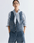 Tiitaa.com × Tiitaa: Multi - pocket Denim Vest(Check Below Same Price With Tmall） runway look in Vintage Medium Blue