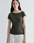 Tiitaa.com × Tiitaa: One - piece Neckline Knit Short Sleeve(Check Below Same Price With Tmall） runway look in Gray