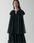Tiitaa.com × Tiitaa: Pleated A - shape Short Sleeve Shirt(Check Below Same Price With Tmall） runway look in Black