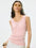 Tiitaa.com × Tiitaa: Acetate Blend Camisole(Check Below Same Price With Taobao） runway look in Pink