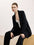Tiitaa.com × Tiitaa: Acetate Bump Collar Blazer(Check Below Same Price With Taobao） runway look in Black