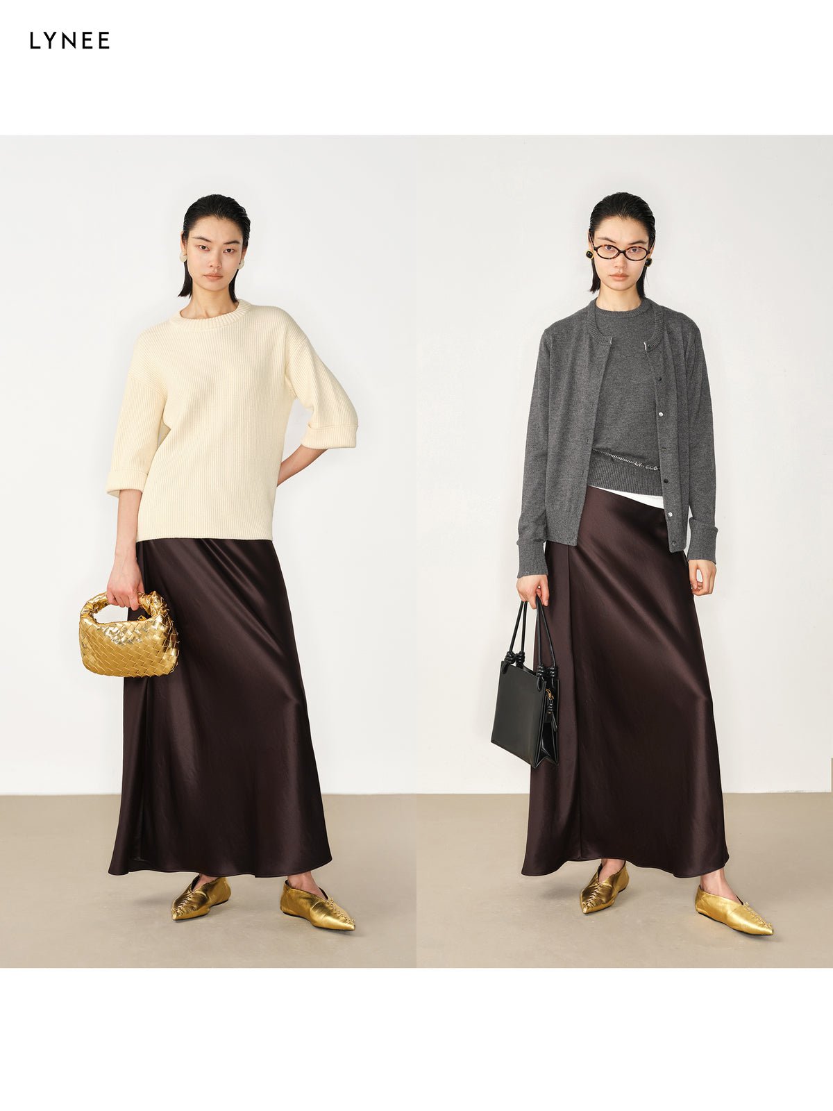Tiitaa.com × Tiitaa: Acetate Fishtail Half Skirt(Check Below Same Price With Tmall） runway look in 4
