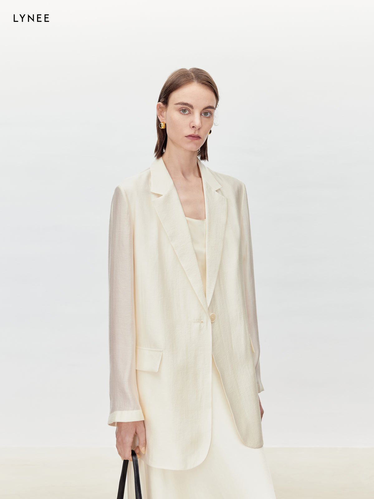 Tiitaa.com × Tiitaa: Bargin Collar One Button Thin Blazer(Check Below Same Price With Tmall） runway look in 6 - 8