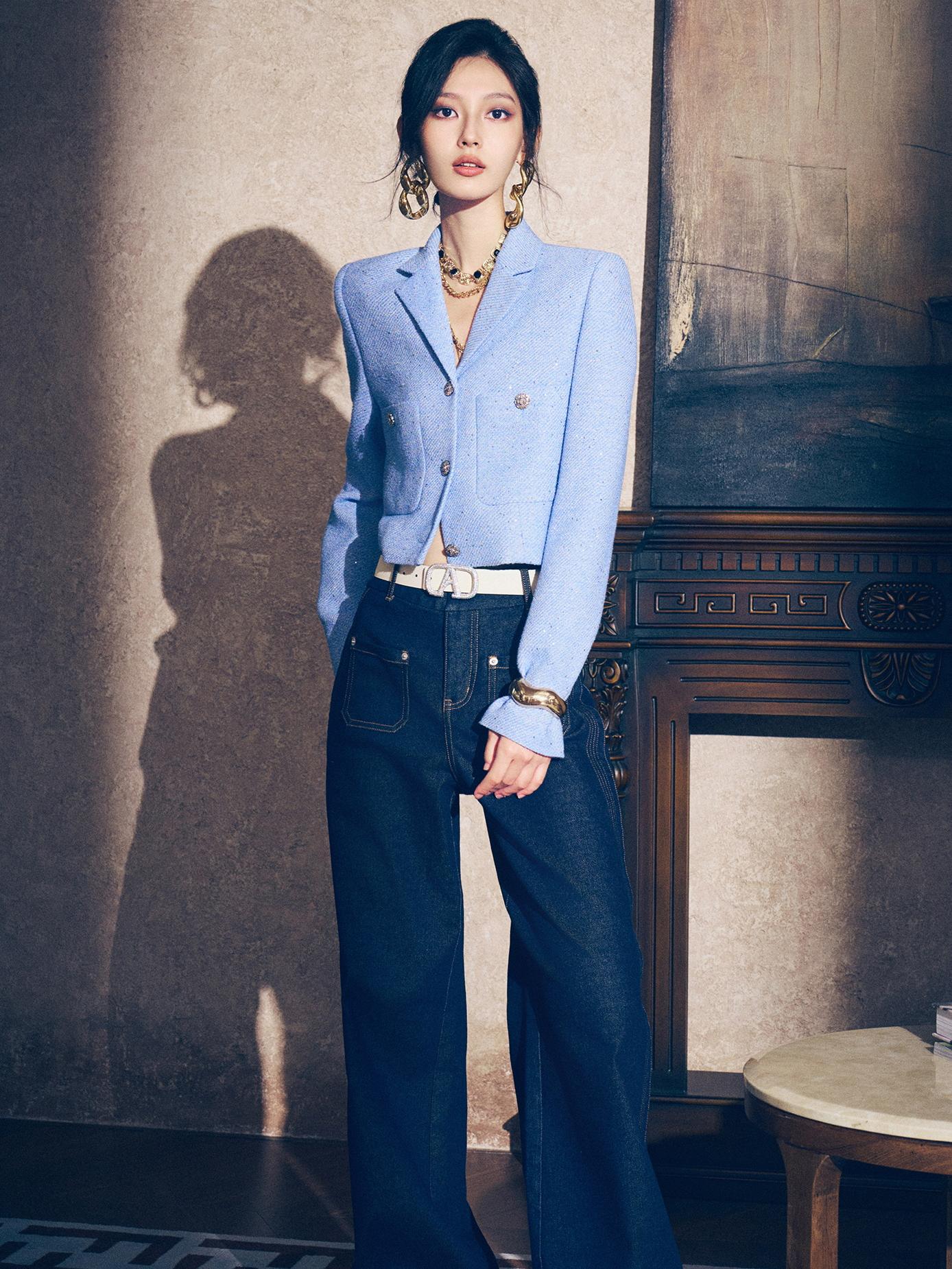 Tiitaa.com × Tiitaa: Beaded Layered Blend Tweed Suit(Check Below Same Price With Taobao） runway look in 4