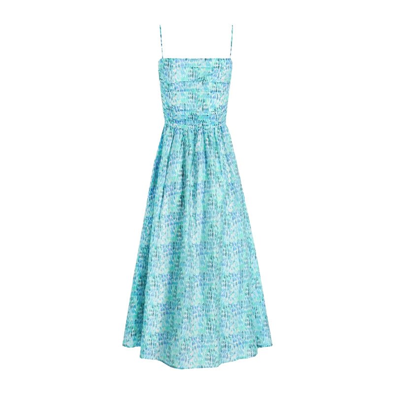 Tiitaa.com × Tiitaa: Halter Printed Speed Dress (Check Below Same Price With Tmall） runway look in 0 - 2