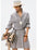 Tiitaa.com × Tiitaa: Classic Lapel Waist Dress(Check Below Same Price With Taobao） runway look in Coffee Plaid