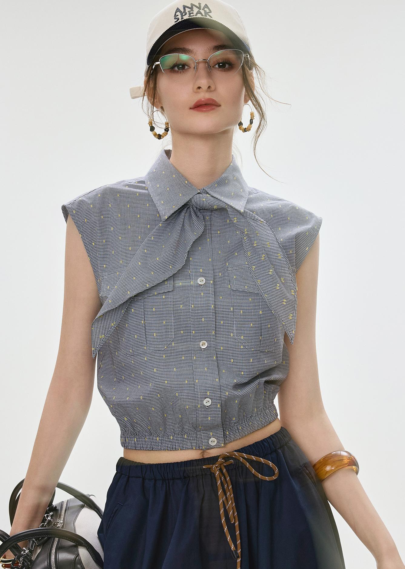 Tiitaa.com × Tiitaa: College - style Shirt(Check Below Same Price With Taobao） runway look in Black And White Plaid