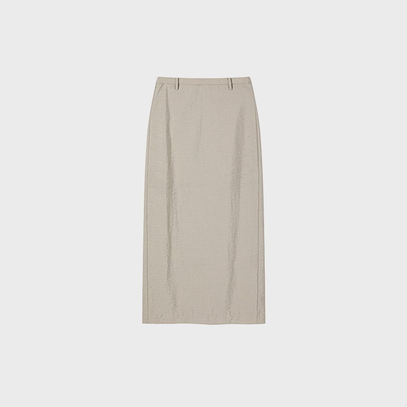 Tiitaa.com × Tiitaa: Back Split Bustier Skirt(Check Below Same Price With Tmall） runway look in Black