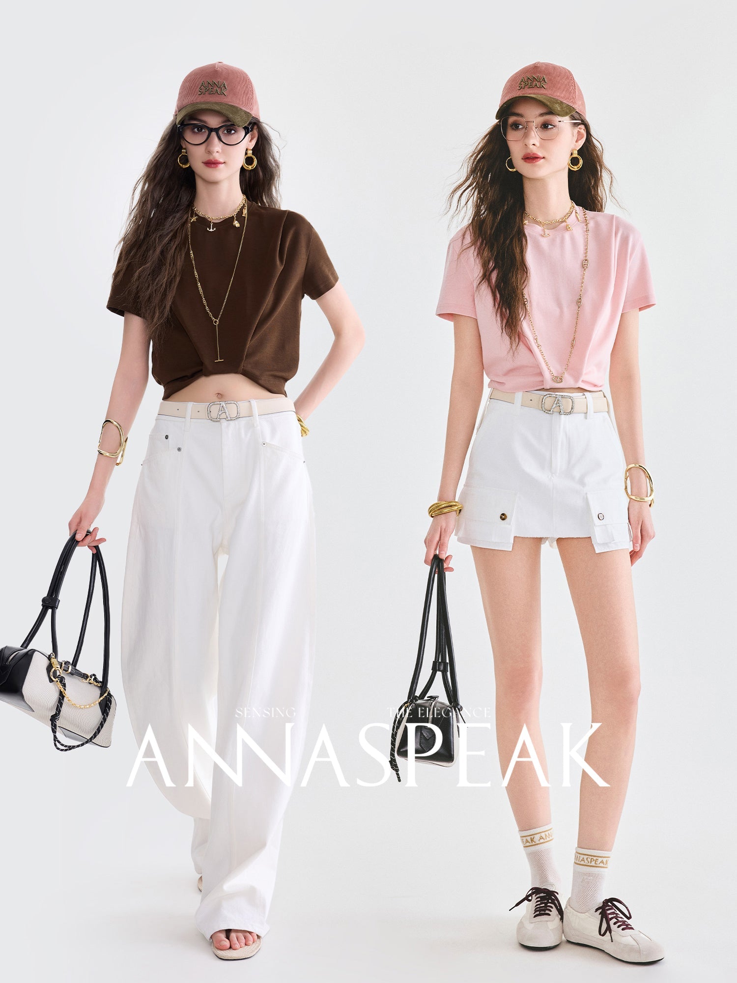 Tiitaa.com × Tiitaa: Deconstructed Twist Cotton Short Sleeve(Check Below Same Price With Taobao） runway look in Pink