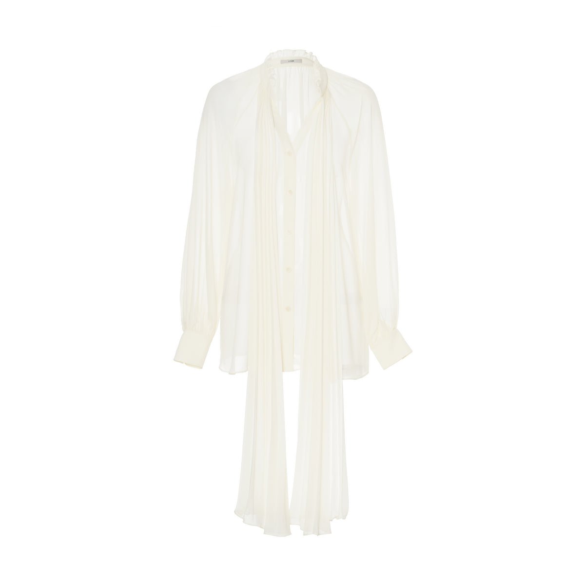 Tiitaa.com × Tiitaa: Designer Flutter Shirt(Check Below Same Price With Tmall） runway look in White