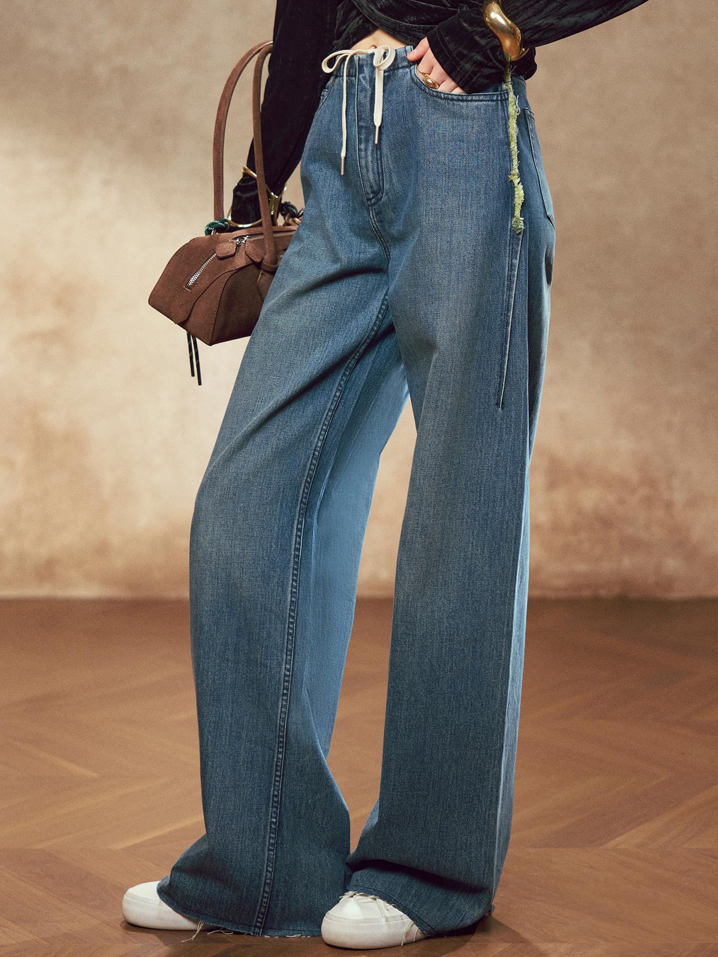 Tiitaa.com × Tiitaa: Drawstring Jeans(Check Below Same Price With Taobao） runway look in 4