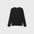 Tiitaa.com × Tiitaa: Cotton Long Sleeve T-Shirt(Check Below Same Price With Tmall） runway look in Black