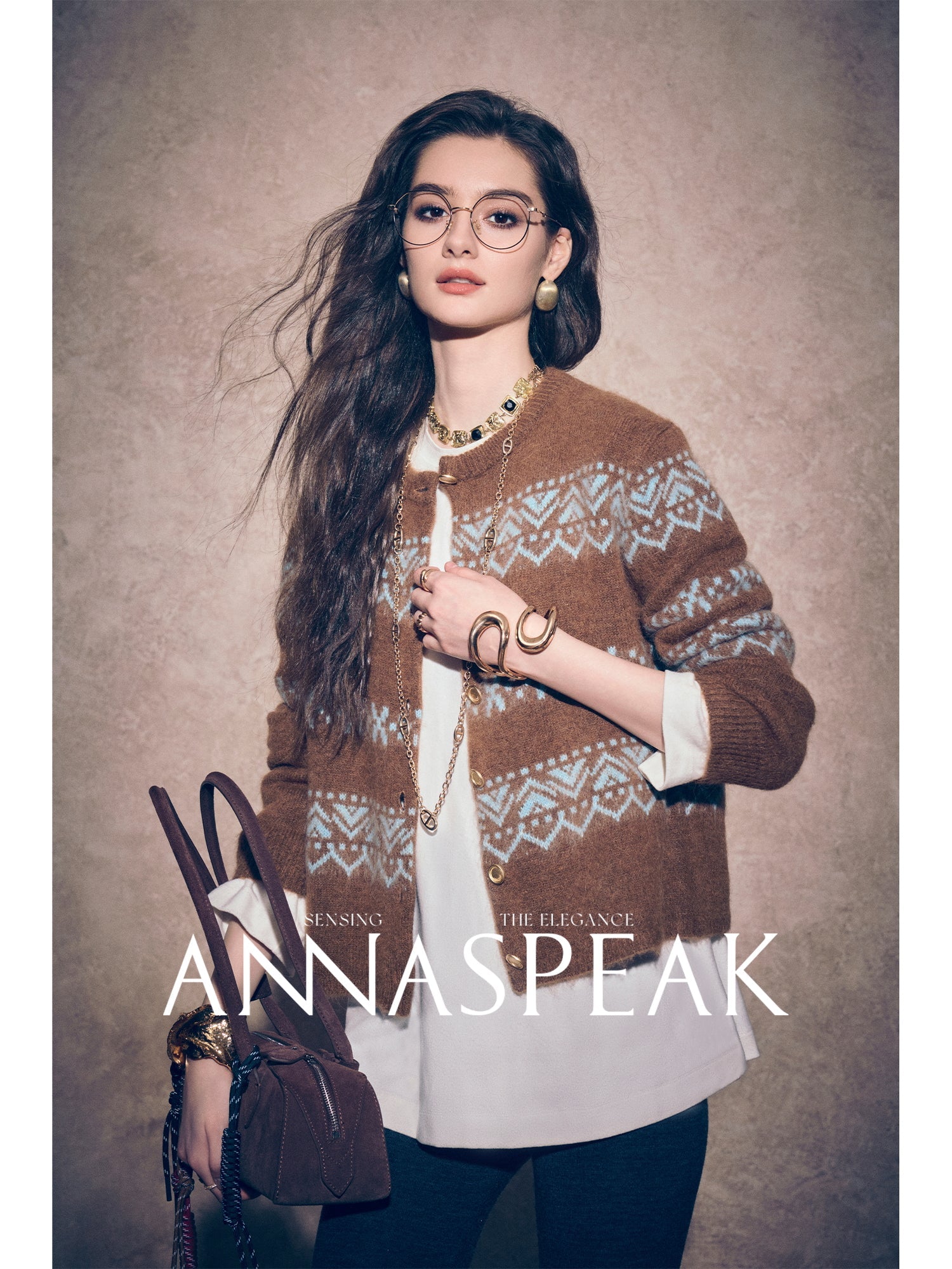Tiitaa.com × Tiitaa: Fair Isle Sweater(Check Below Same Price With Taobao） runway look in Dark gray