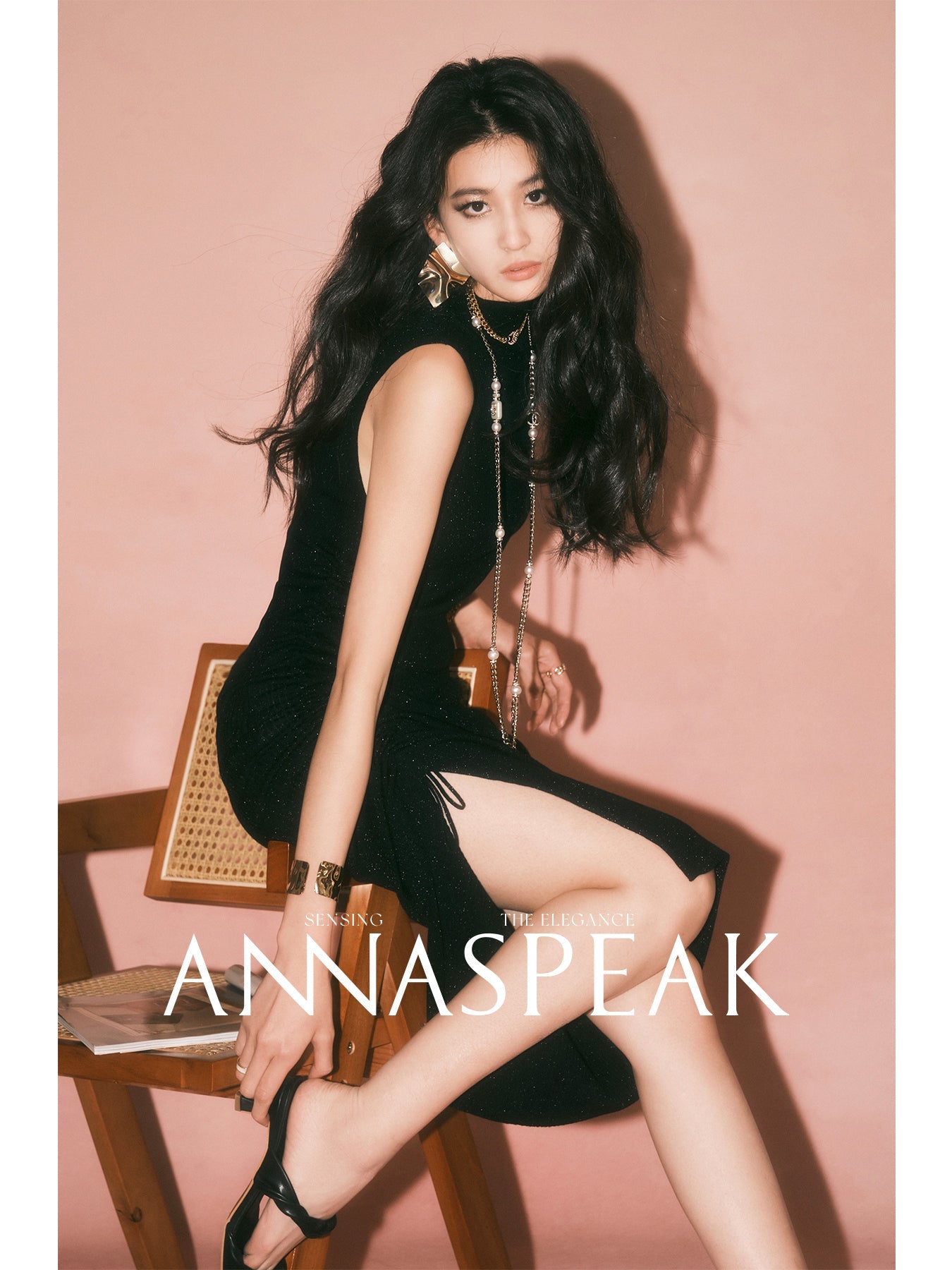Tiitaa.com × Tiitaa: Knitted Dress(Check Below Same Price With Taobao） runway look in Black
