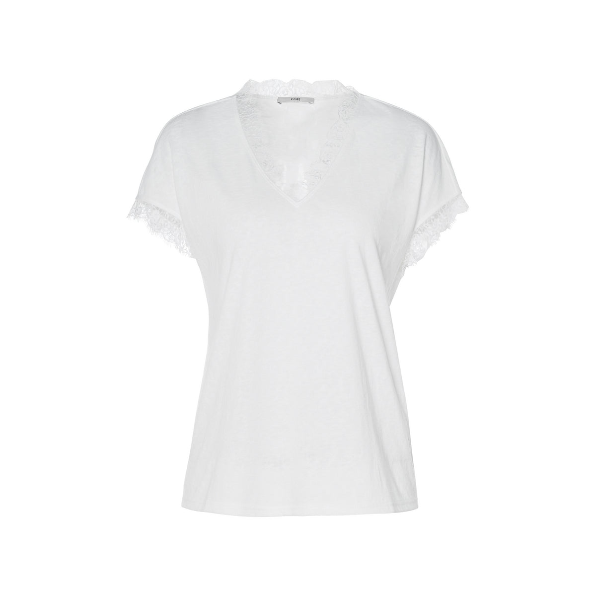 Tiitaa.com × Tiitaa: Lace Patchwork T-Shirt(Check Below Same Price With Tmall） runway look in 6 - 8