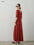 Tiitaa.com × Tiitaa: Medium Sleeve Knit Dress(Check Below Same Price With Tmall） runway look in Red