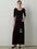 Tiitaa.com × Tiitaa: Medium Sleeve Knit Dress(Check Below Same Price With Tmall） runway look in Black