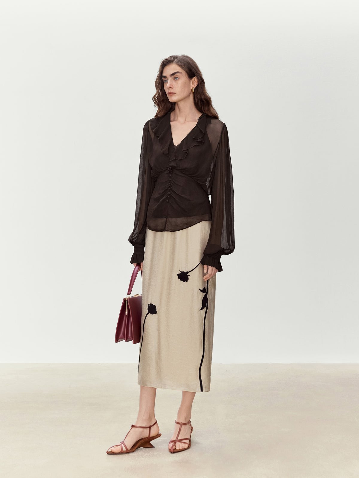 Tiitaa.com × Tiitaa: Muscle Draped Half Skirt(Check Below Same Price With Tmall） runway look in 4