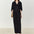 Tiitaa.com × Tiitaa: Pleated Knit Dress(Check Below Same Price With Tmall） runway look in Black