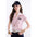Tiitaa.com × Tiitaa: Polo Collar Knitted Short Sleeves(Check Below Same Price With Taobao） runway look in Pink