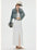 Tiitaa.com × Tiitaa: Slit Denim Skirt(Check Below Same Price With Taobao） runway look in White