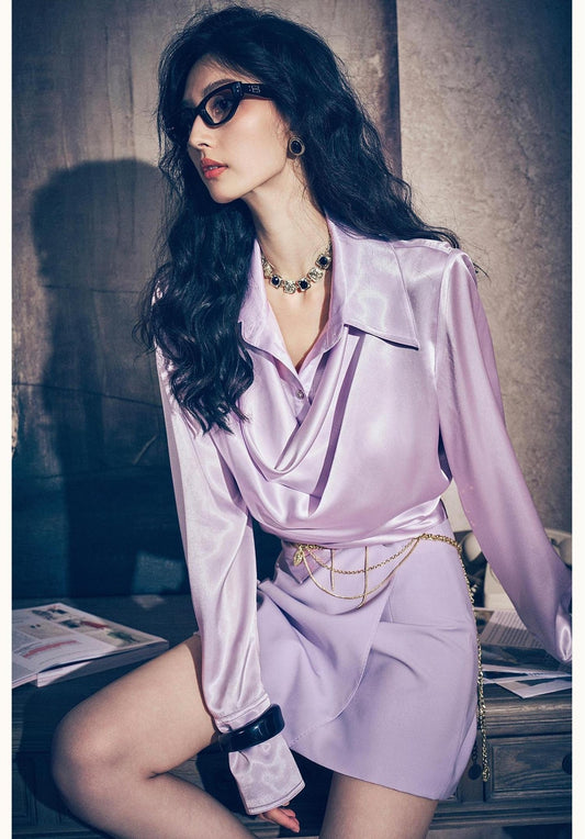 Tiitaa.com × Tiitaa: Swing Collar Shirt(Check Below Same Price With Taobao） runway look in 6 - 8