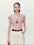 Tiitaa.com × Tiitaa: V - neck Pullover Knit Undershirt(Check Below Same Price With Tmall） runway look in Pink